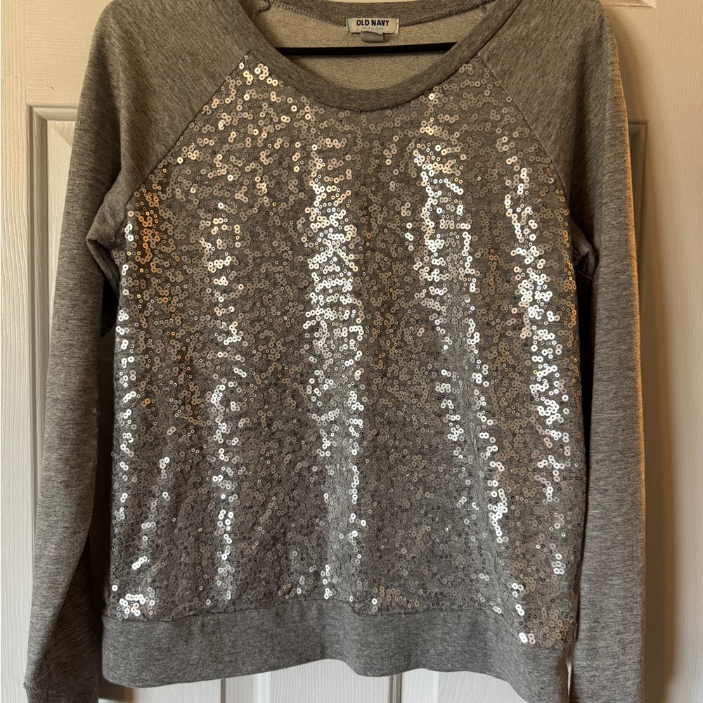 Old Navy Heather Gray Sweatshirt